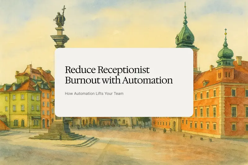 Receptionist Burnout: How Automation Lifts Your Team