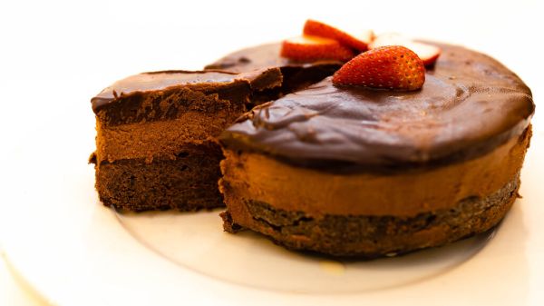 Truffle layer cake